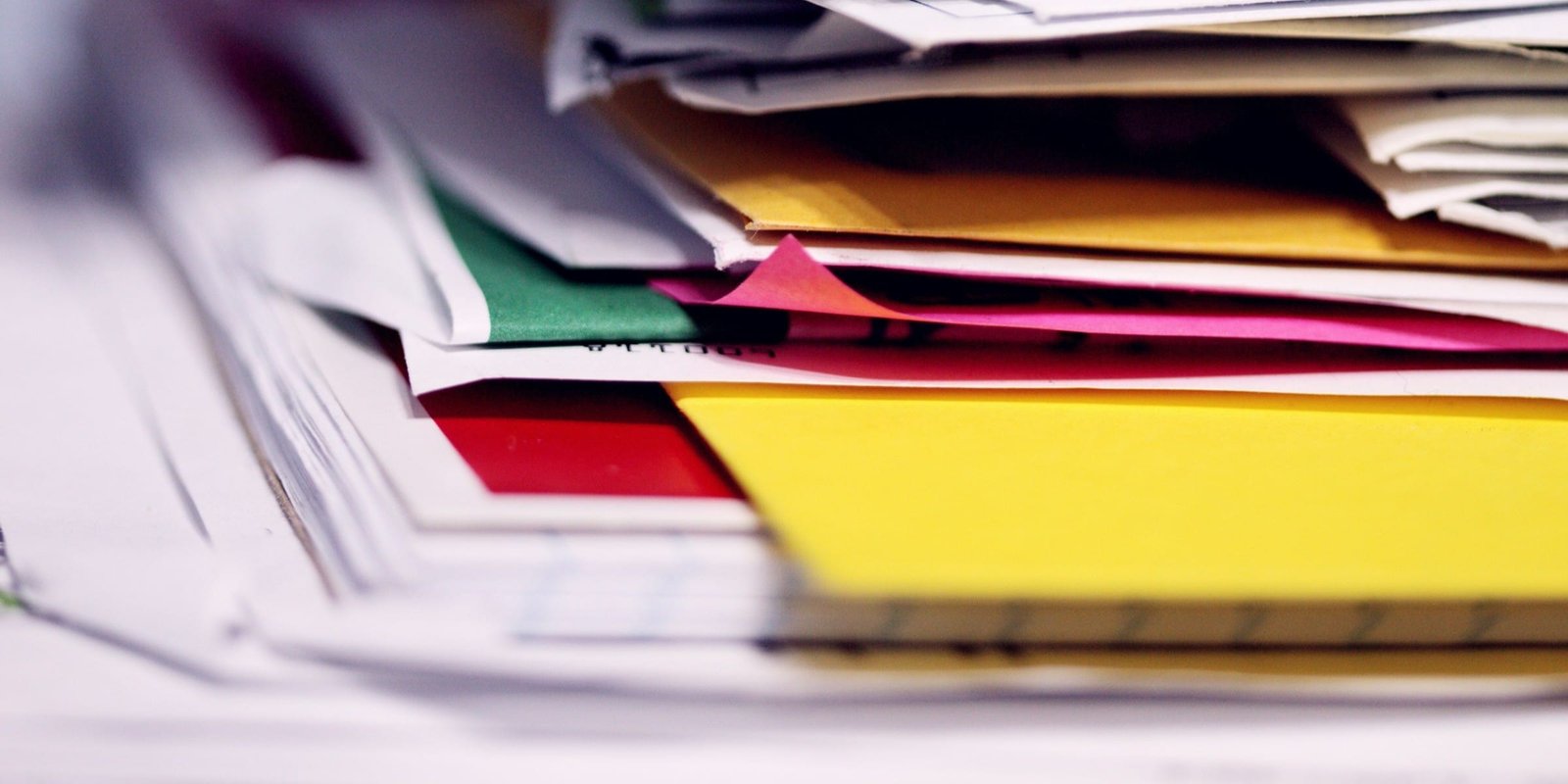 Des empilement de document